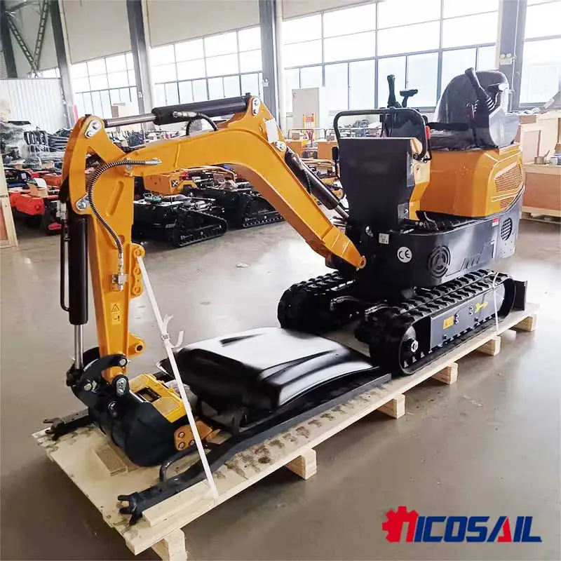 

Municipal Utility 1.2ton Excavator with High Maneuverability – for Pipe Installation, Sewer Repair & Urban Green Space Upkeep