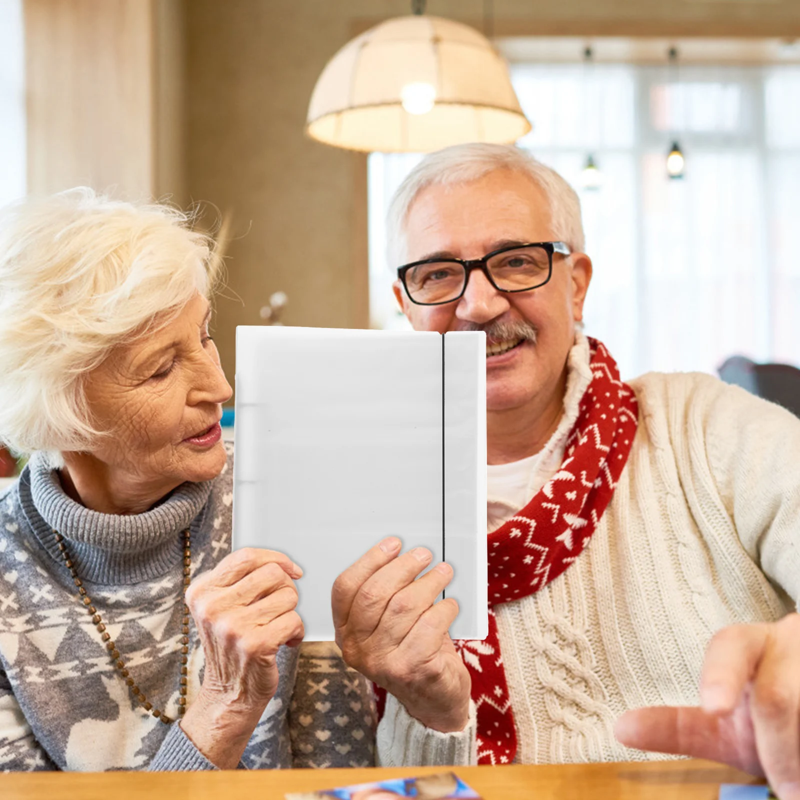 Ticket Album Photo Card Binder with PVC Protective Pages for Long-Term Storage of Photos Tickets Receipts Memory Cards Portable