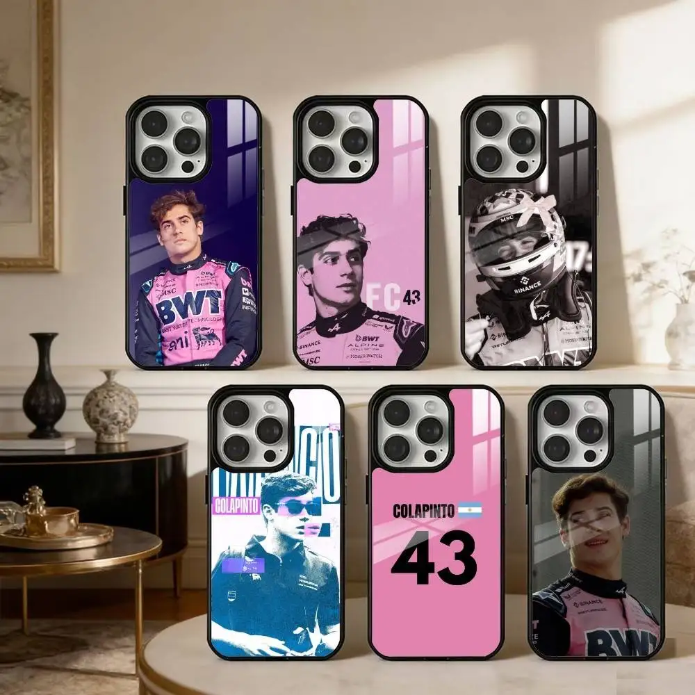 

Чехол для телефона 43 F-Franco C-Colapinto для iPhone 17, 16, 15, 14, 13 Plus, Pro Max, магнитный, для беспроводной зарядки MagSafe