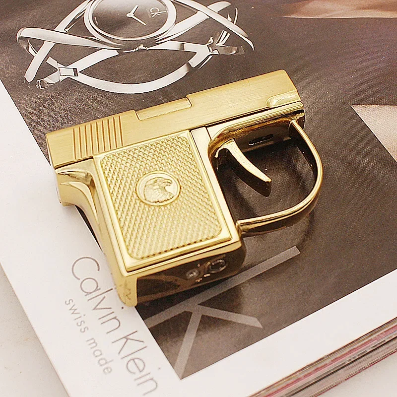 Aomai Full Metal Portable Mini Lighter Direct Impact Windproof Creative Personality High-end Cigarette Lighter Wholesale - Detail 1