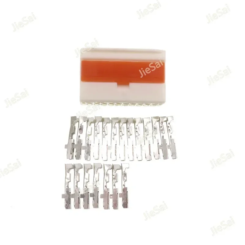 20 دبوس 6098-1626 موصل السيارات أنثى قابس السيارات الكهربائية مع المحطات