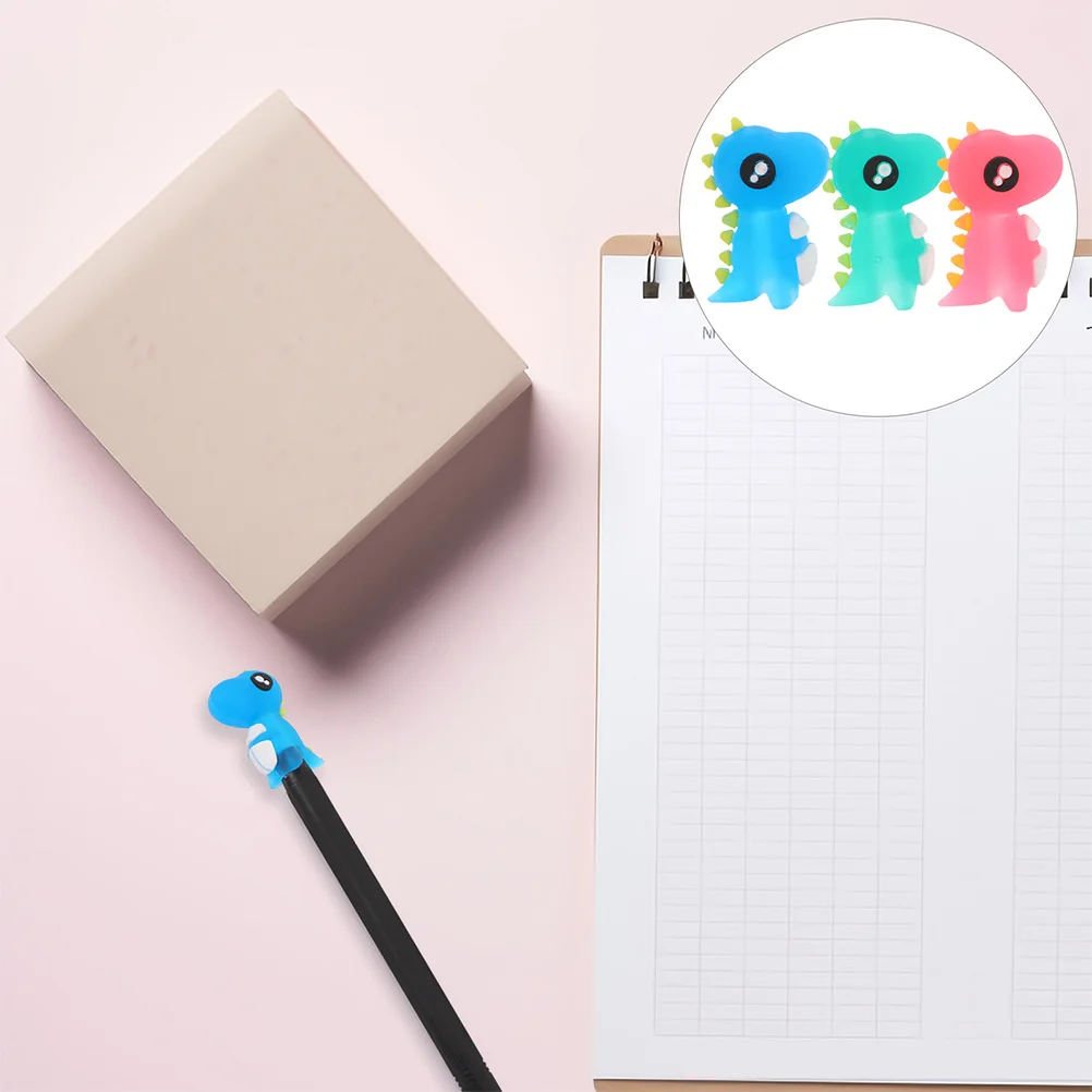 

30Pcs Mini Pen Toppers Cute Animal Silicone Pencil Caps Tip Protectors for Artists Kids School Supplies Decorative Cartoon