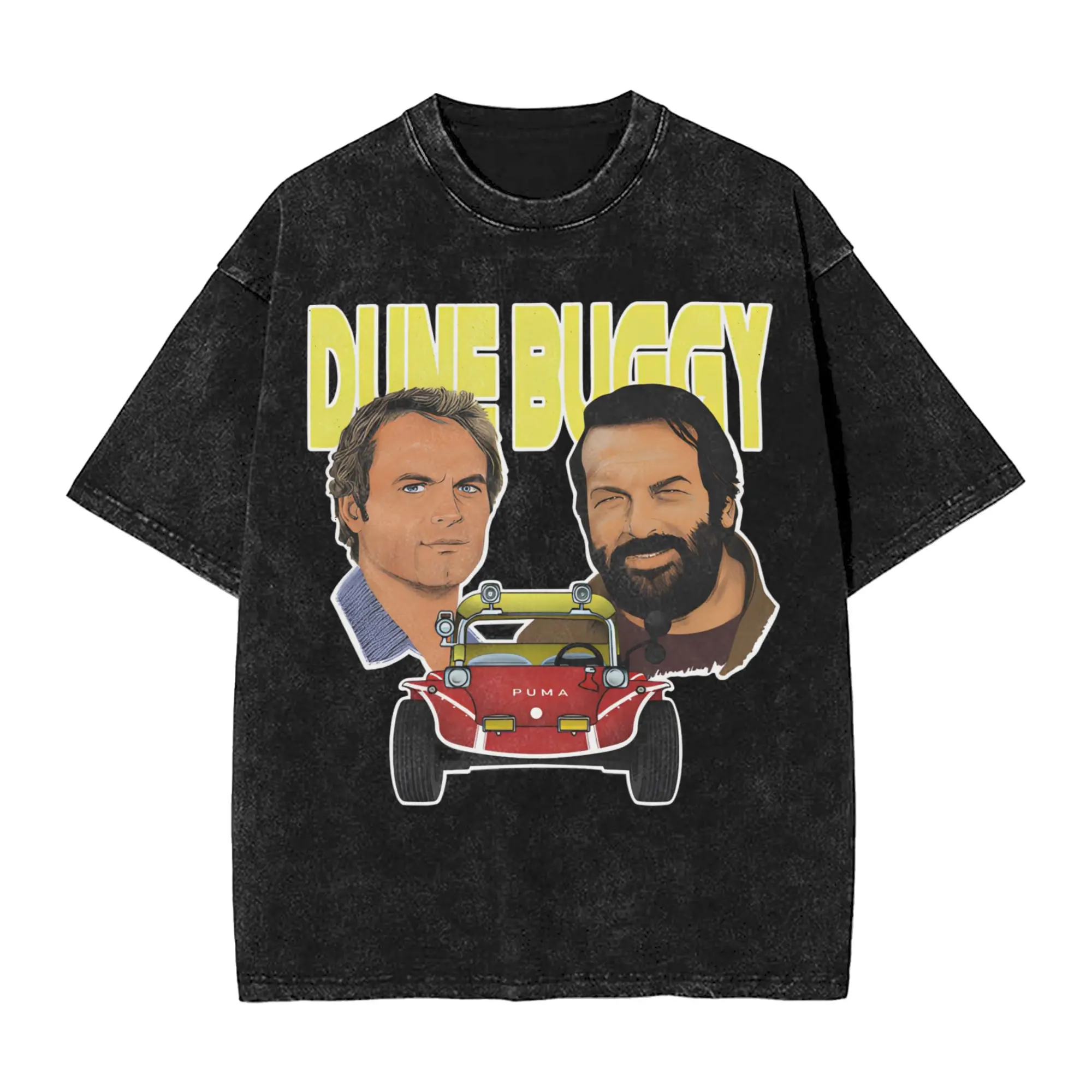 برعم سبنسر الموز جو تي شيرت الهيب هوب غسلها القطن المعتاد تي شيرت 90s فيلم الجدة للرجال النساء بلايز الشارع الشهير الصيف تيز #1