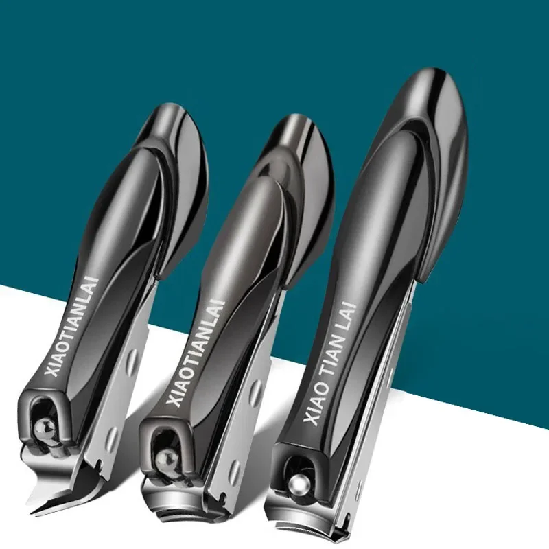 

Nail Clippers Stainless Steel Sharpest Nail Cutter Duty Curved Edge for Adult Men Women Swing Out Nail Cleaner/File