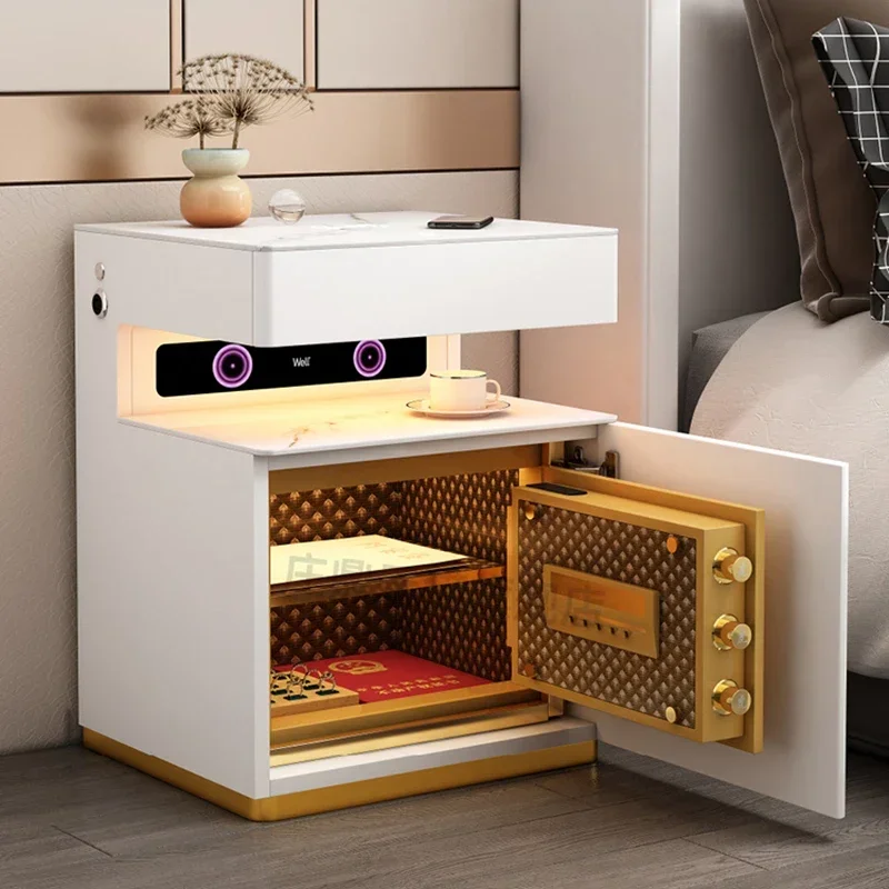 Smart Gamer Bedroom Cabinets Side Table Comfortable Luxury Chest Drawers Bedroom Cabinets Created Nachttisch Home Furnitures