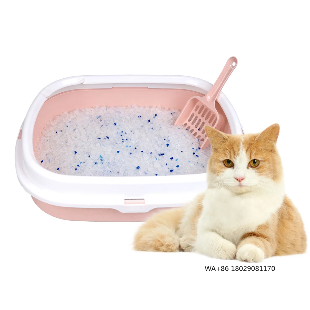 Dust Free Crystal Silicone Silica Gel Cat Litter Manufacturer Wholesale ultra Absorbent