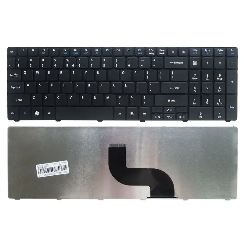 NEW US LAPTOP KEYBOARD FOR ACER 5742G 5742 7735 5350 5536G 5252 5742Z G640 G640G G730 G730G G730Z