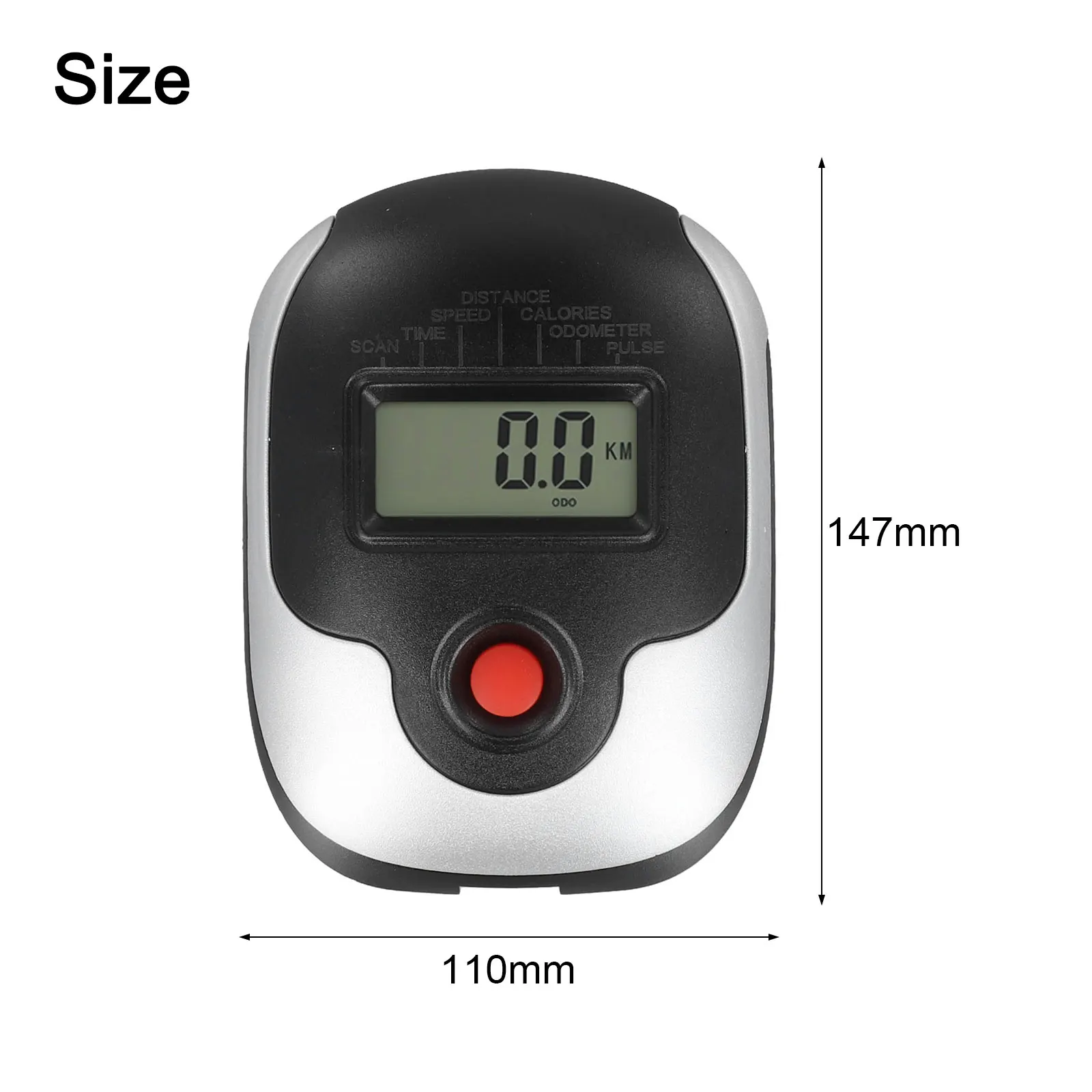 LED Digital Display Exercise Bike Display Home Gym Equipment User-friendly Interface User-friendly Exercise Meter