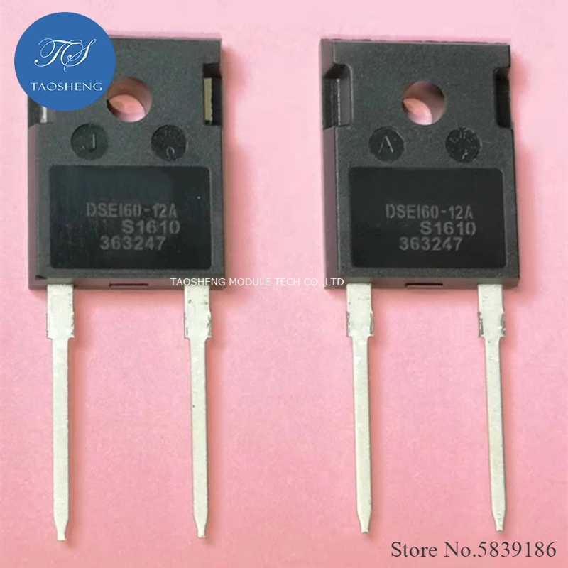 1PCS 100% New&Original  DSEI60-12A 60A 1200V【TAOSHENG】MODULE #TS10020
