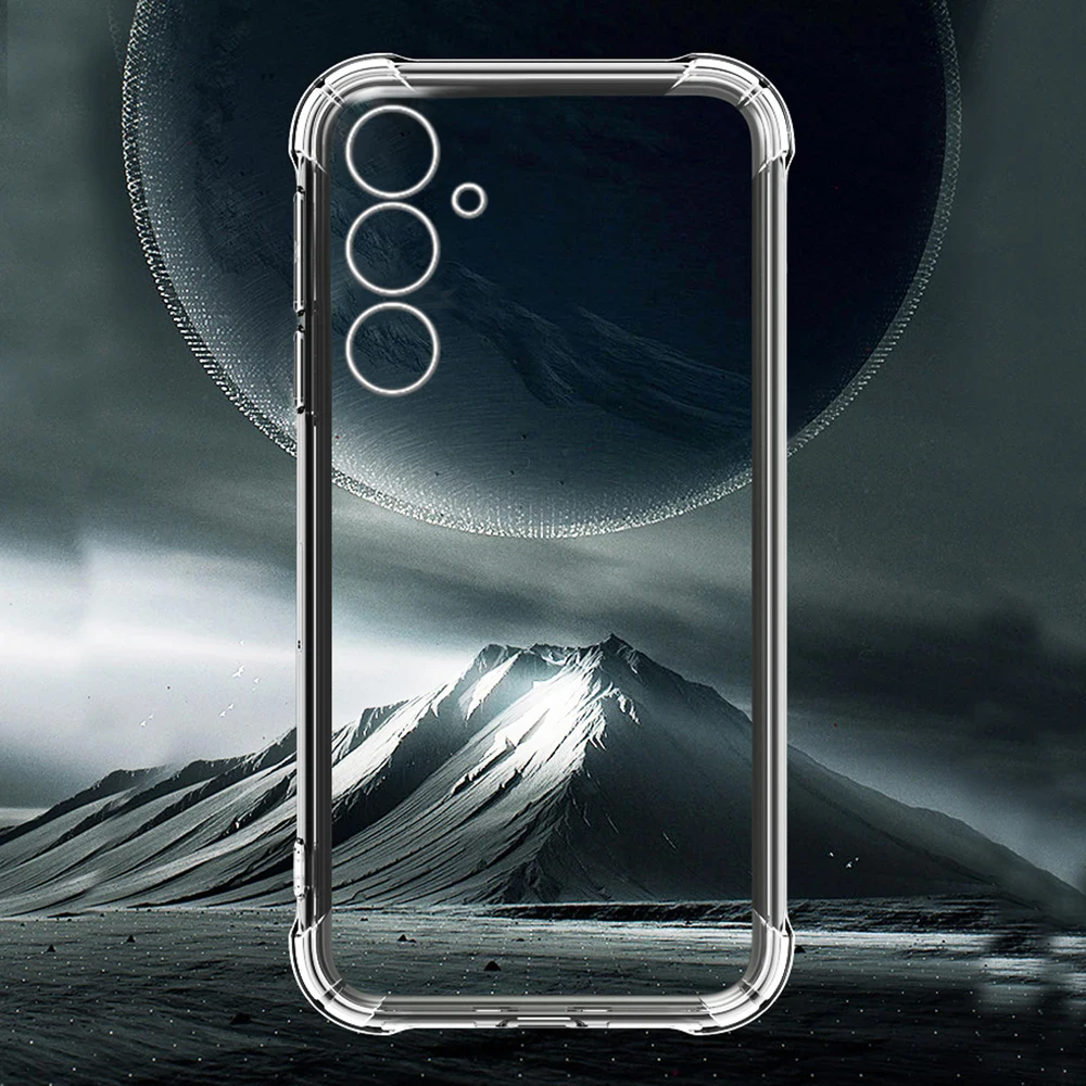 حافظة ناعمة من السيليكون مقاومة للصدمات لهاتف سامسونج جالاكسي F55 F15 F13 4G F23 F62 F52 M15 M55 M45 M35 5G غطاء خلفي شفاف رفيع للغاية Funda #4