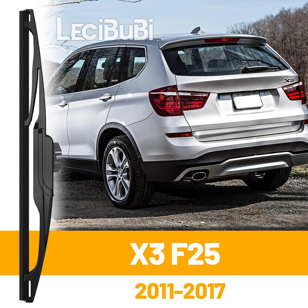 For BMW X3 F25 2011-2017 2012 2013 2014 2015 2016 Rear Windshield Windscreen Wiper Blade Tailgate Window Wipers Accessories