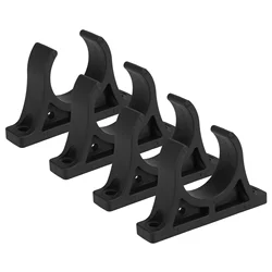 4 Packs  Kayak Paddle Clips Plastic Paddle Oar Holder Clips Keeper Easy to Install Great Accessory for Kayak Canoe Rowing Boat