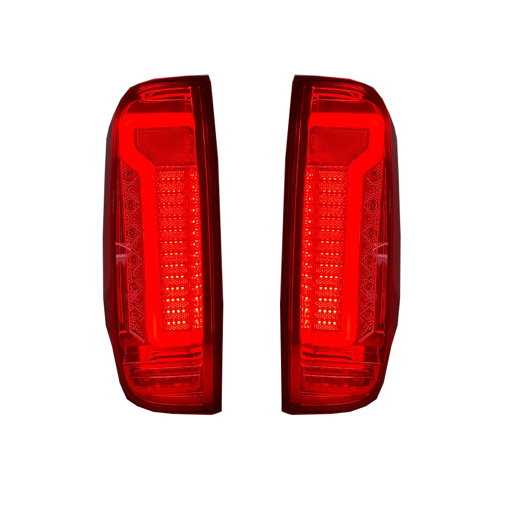 LED Taillight Assembly For Nissan Navara Frontier D40 2004 - 2014 Red/Black Tail Light Rear Lamp DRL Brake Signal Reverse Light