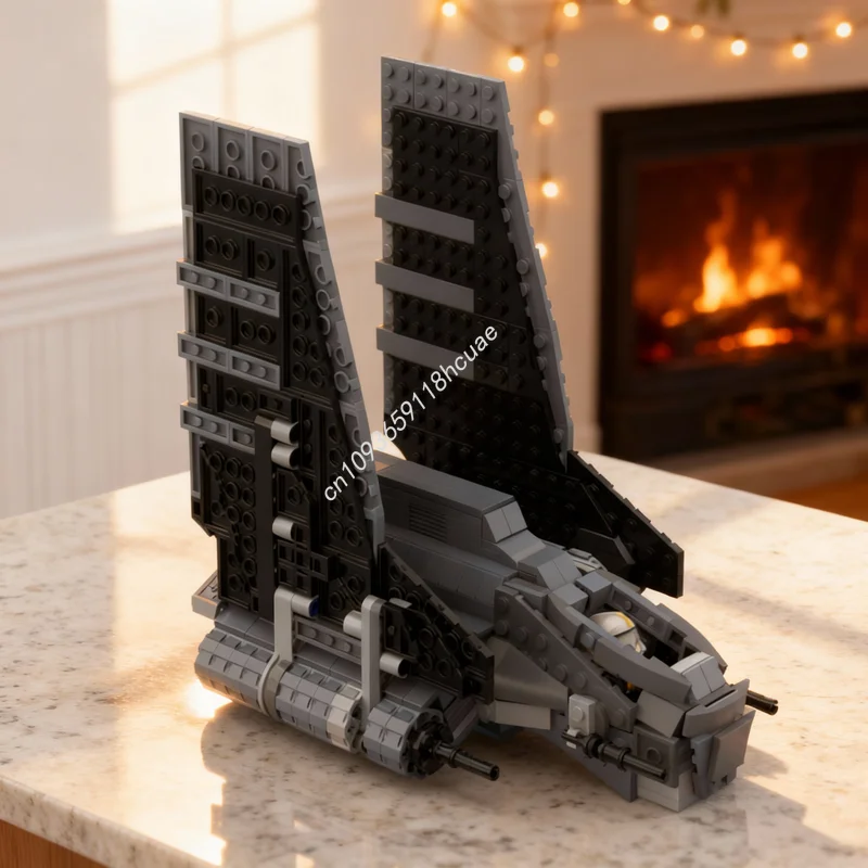 

674pcs MOC Republic Shuttle Star Battle Model Building Blocks Construction DIY Toy Creative Education Festival Gifts Idea