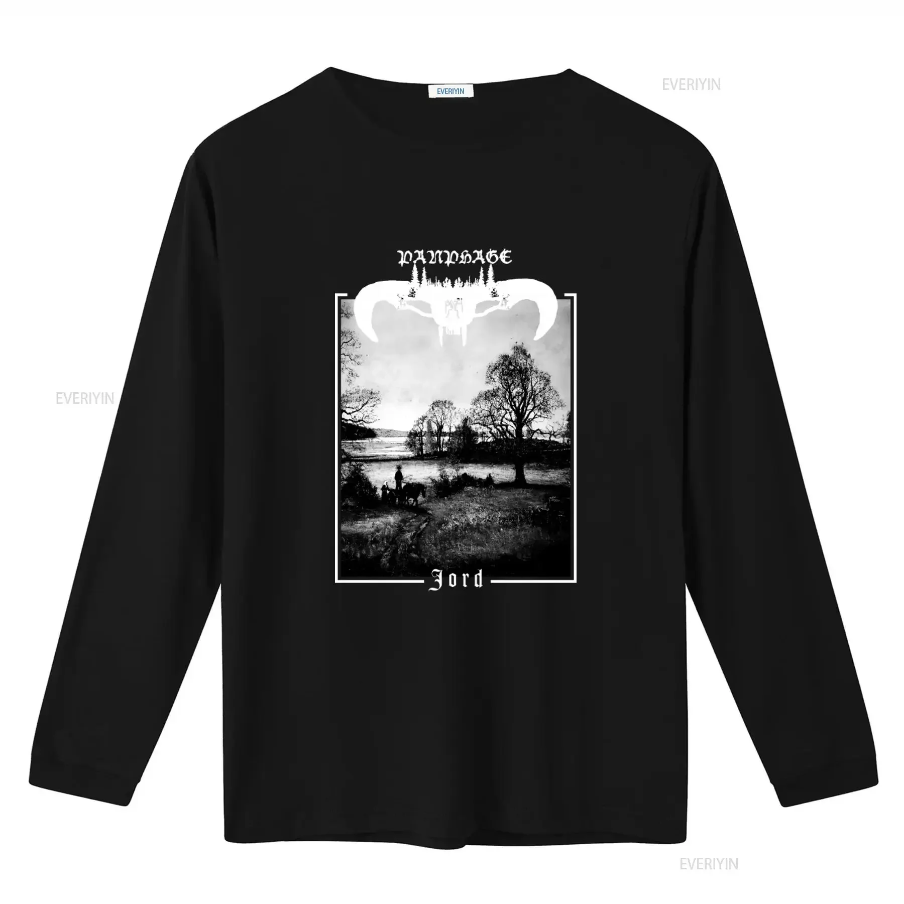 Panphage Jord T Shirt XL Azarath The Chasm Urgehal Urfaust Inquisition Gothic Forest Landscape Print vintage Washed streetwear