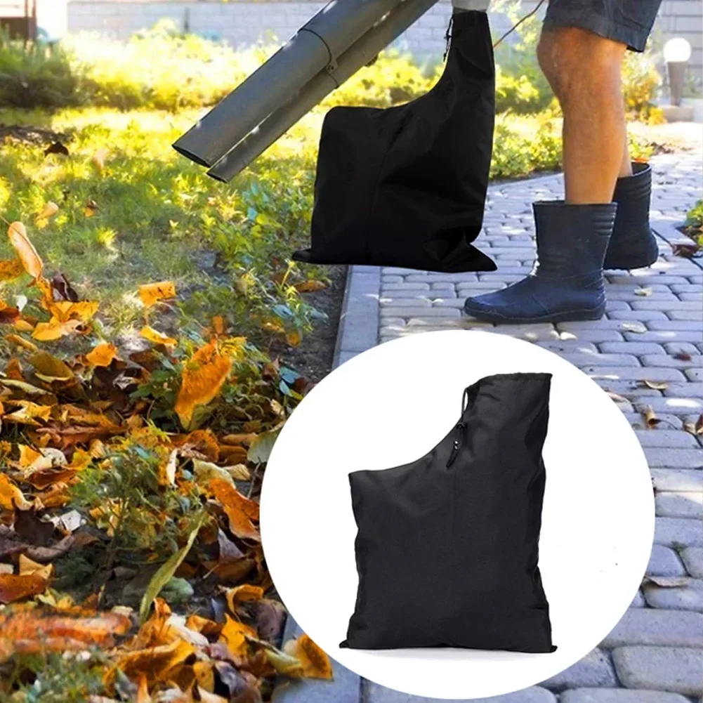 Leaf Blower Vacuum Bags Zippered Lawn Cleaning Bags Solid Zippered Bags Fallen Leaves Collection Bags Lawn Cleaning Bags Garden