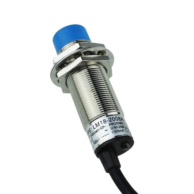 

YUMO sensor in stock LM18-2008A M18 Detection Distance 8mm Inductive Proximity Switch Sensor