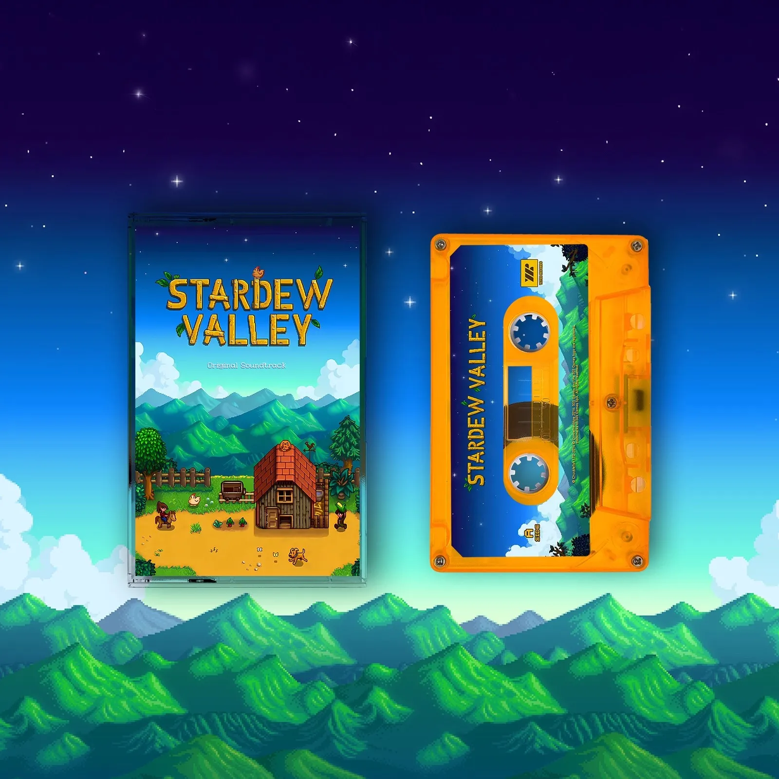 

Game Stardew Valley ConcernedApe Music Tape Greatest Hits OST Album Cassettes Cosplay Walkman Recorder Car Soundtracks Box Gift