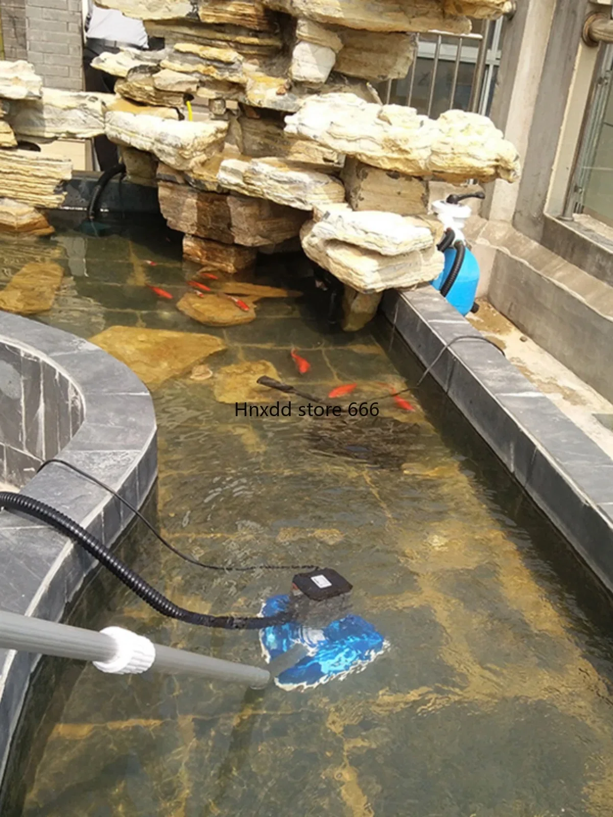 Small and medium sewage suction machine Koi fish pond cleaning machine