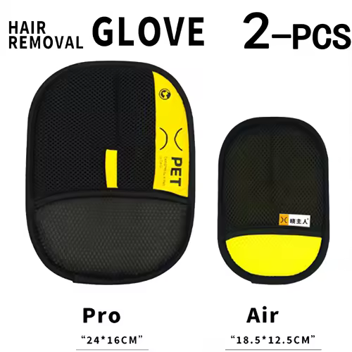 Pet Hair Remover Gloves Electrostatic for Cats Dogs, Reusable Washable Grooming Glove with 2-in-1 Lint Roller Brush - Safe Non-T - Image 9