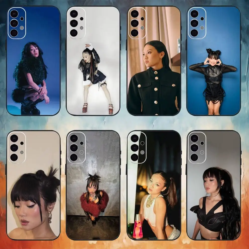 G-Golden REI AMI Phone Case For Samsung S26,25,24,23,22,21,20,30,Ultra,Plus,Fe,Lite Black Shell