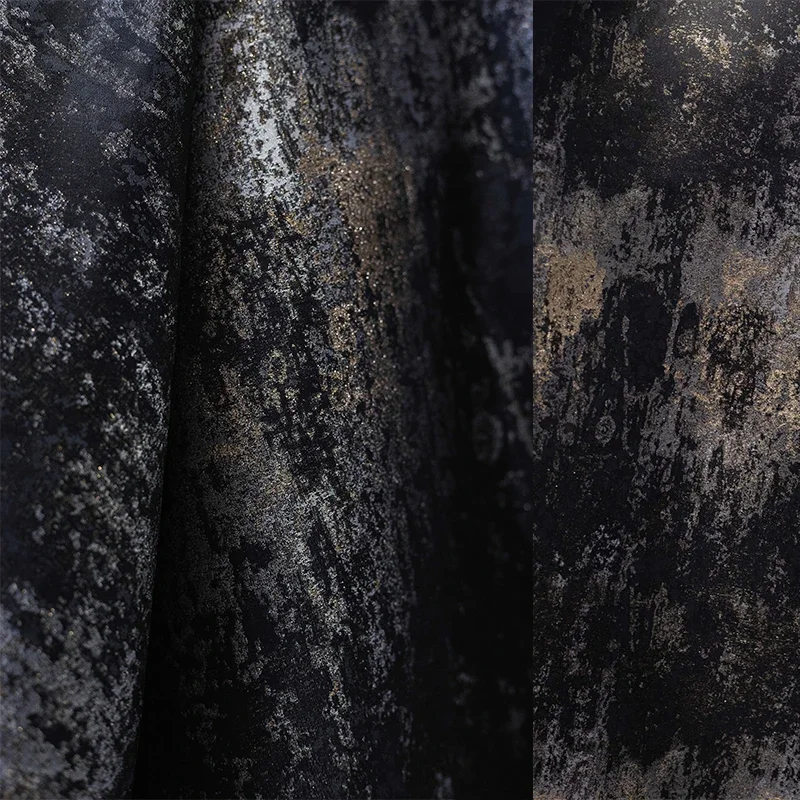 Bronzed Jacquard Fabric Vintage Hanfu Mamianqun Chinoiserie Designer Wholesale Cloth for Diy Sewing Polyester Material