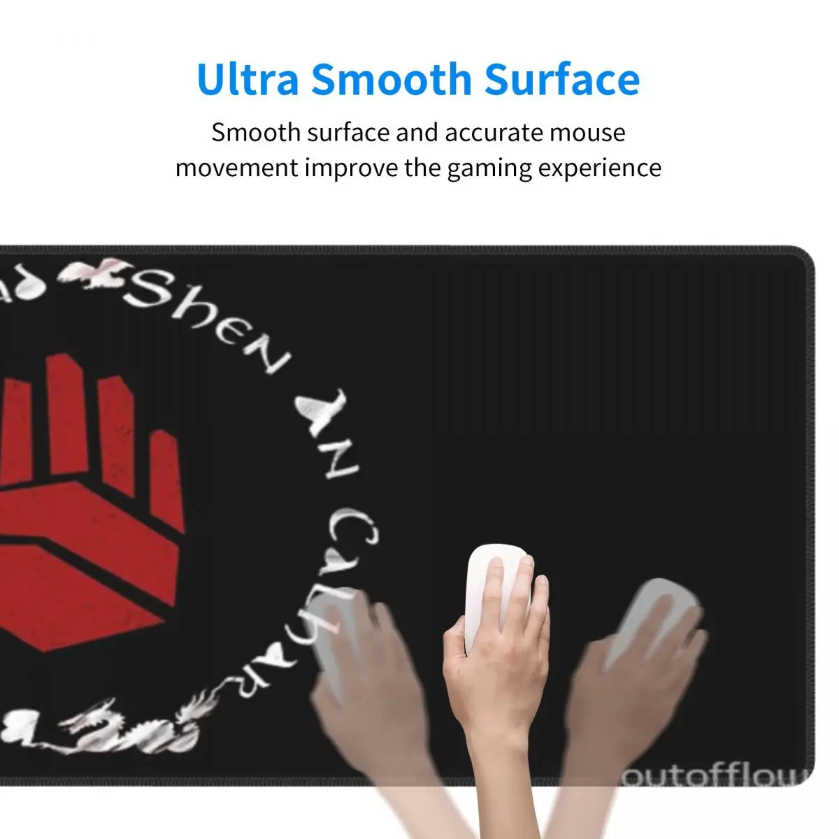 Band Of The Red Hand - Wheel Of Time Rubber Keyboard Pads