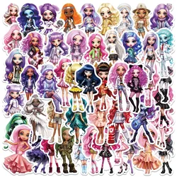 50pcs Cool Cartoon Y2K Rainbow Spice Girls Stickers Graffiti impermeabili per bagagli Laptop chitarra telefono diario decalcomanie in vinile