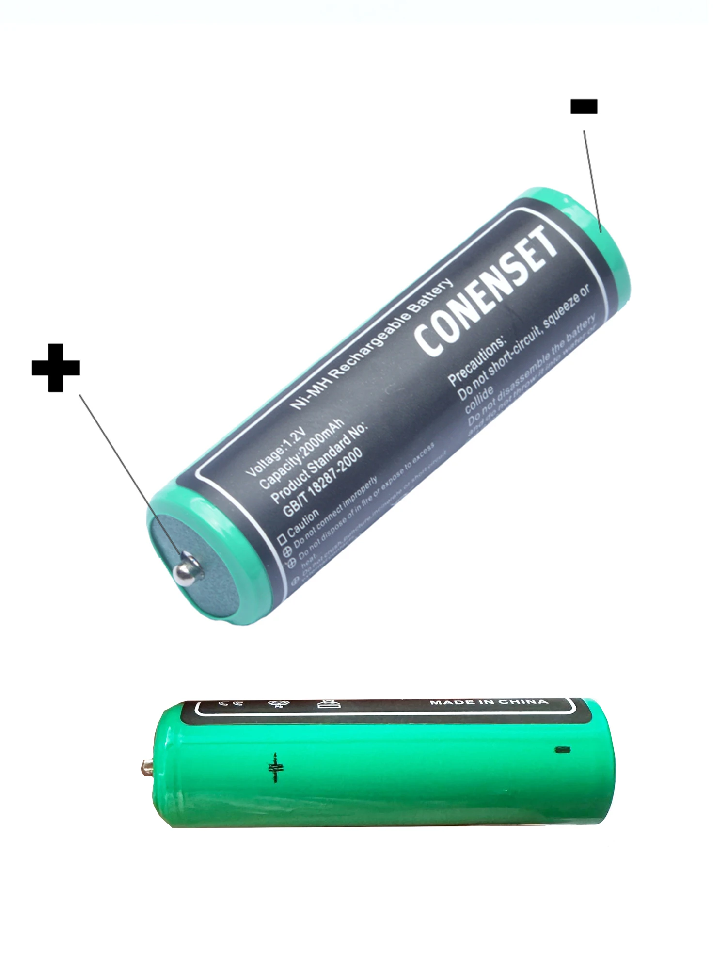 1.2V 2000mAh Replacement Battery For Panasonic ER1410 ER1411 ER1420 ER1421 ER1510 ER1511 ER1610 ER1611 Hair Clipper