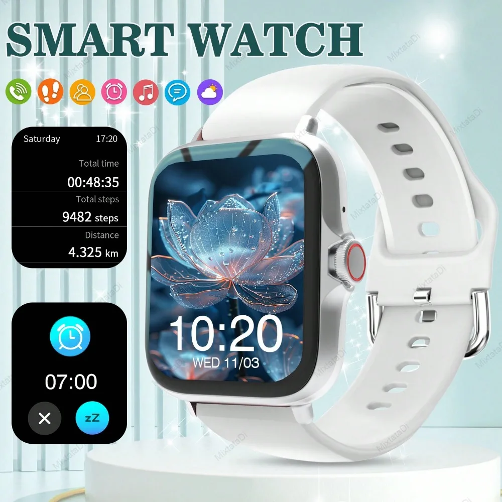 

Smart Watches for Women Men,Multi-Function Sports Smart Watch with Call and Message Notifications,Compatible with Android&IOS