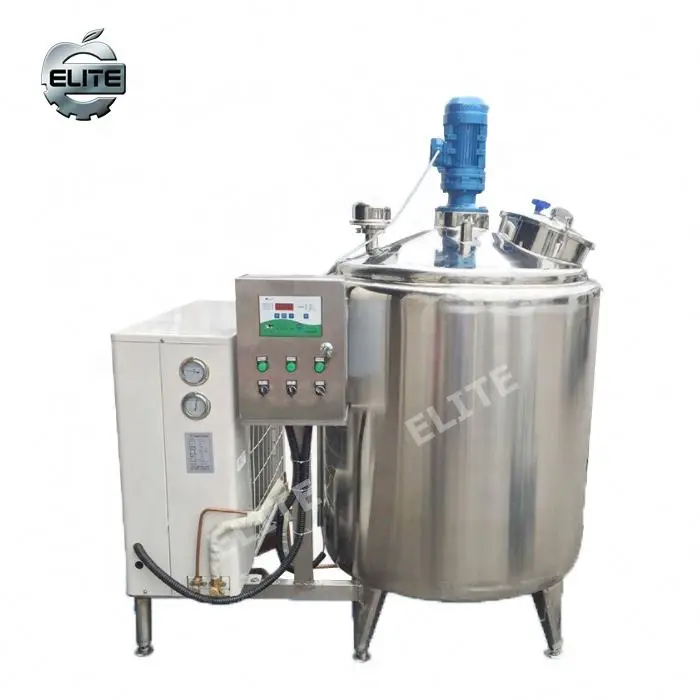 

Food grade stainless steel 500l milk cooler tanks used in dairy farm for sale