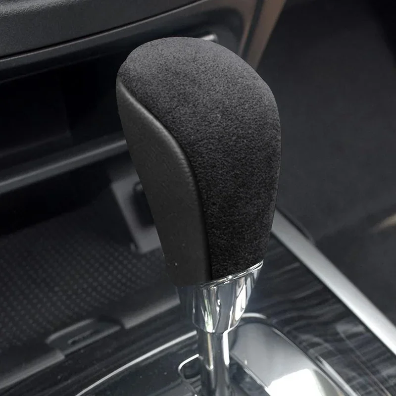 

Alcantara Suede Car Gear Shift Knob Sticker Cover Case for Nissan X-Trail 2014 2015 2016 2017 2018 2019 2020 2021