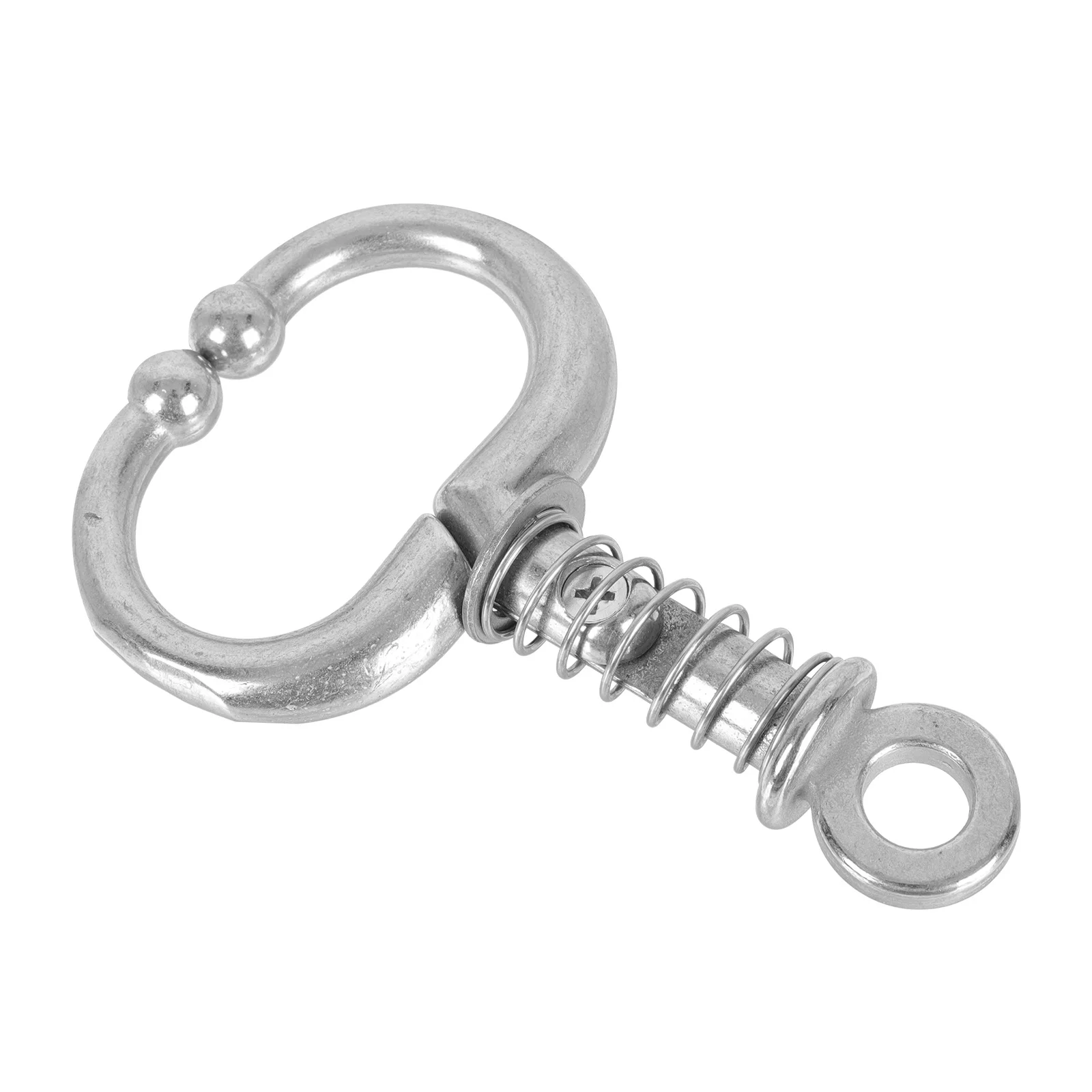 

1Pcs Livestock Nose Ring Heavy Duty Stainless Steel Cattle Pulling Tool for Safe Cow Traction Ring Farm Use