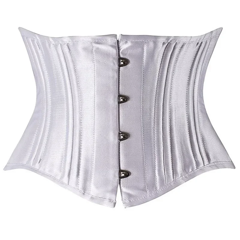 

24 Steel Bones Underbust Corsets Gothic Sexy Women Corset Waist Trainer Cincher Bustier Short Torso Corselet