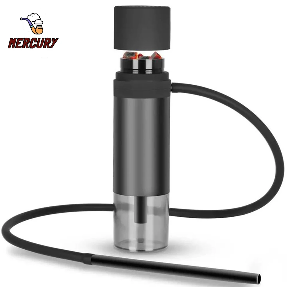 MERCURY High Quality Shisha Pipes Smoking Grass Hookah Set with Ceramic Bowls Chicha Hose Portable Курительная Трубка Gifts