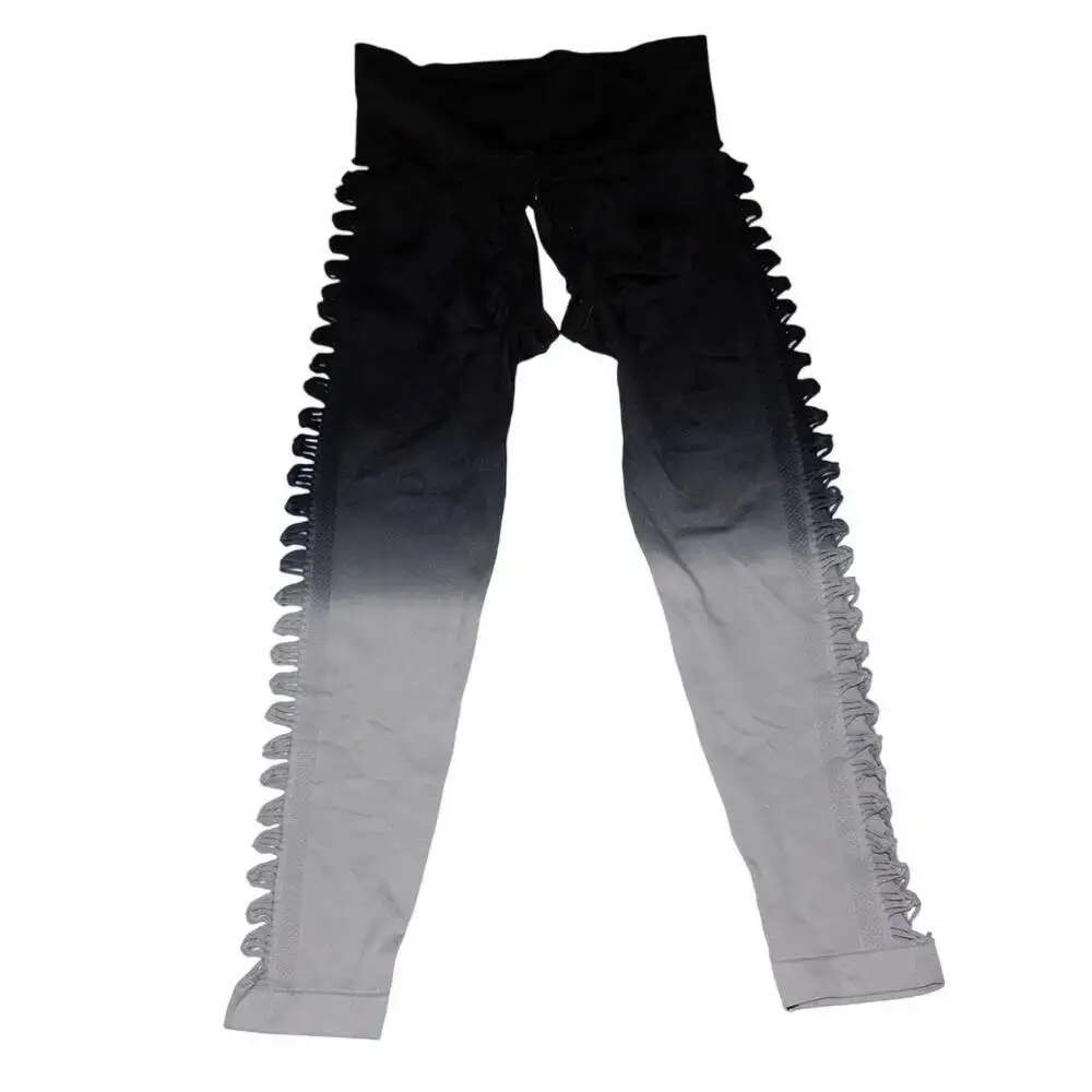 Summer Invisible Zipper Open Croth Pants Exotic Leggings Sexy Tight Push Up Fitness High Waist Trousers