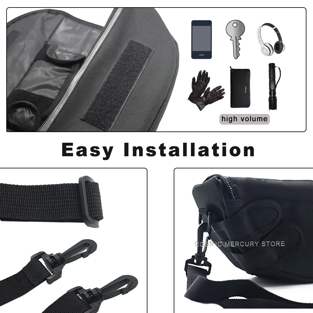 For Morbidelli T1002VX T 1002vx 2025 Motorcycle Handlebar Travel Bag Motorcycle Waterproof And Dustproof Handlebar Storage Bag