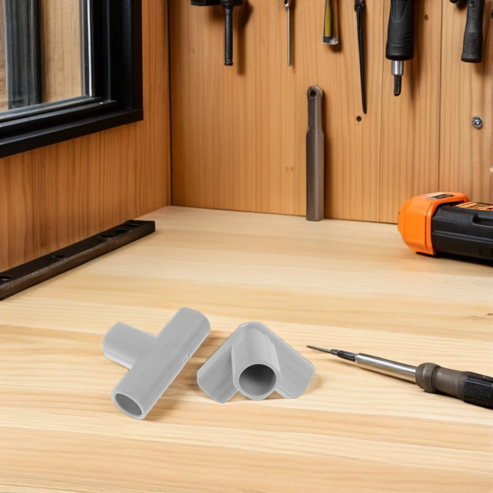 1セット ベビーサークル用コネクター プラスチック製ティージョイント 3方向ティージョイント 交換部品キット 室内ヤードフェンス安全柵用