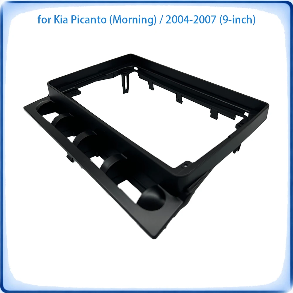Car Radio Fascia Frame For Kia Morning Picanto 2004-2007 9 inch Wiring Harness Power Cable Car Accessories Plug & Play view 3