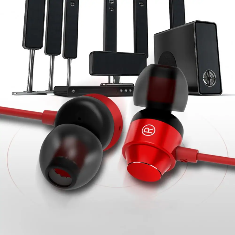 In-ear Wired Control Stereo Type-C Earphone Earbuds Sport Headset with Mic for Mobile Phone