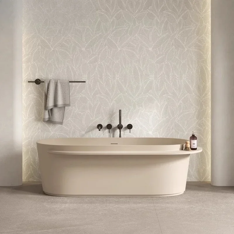 Artificial stone integrated bathtub Family B & B Hotel bathroom Independent single double