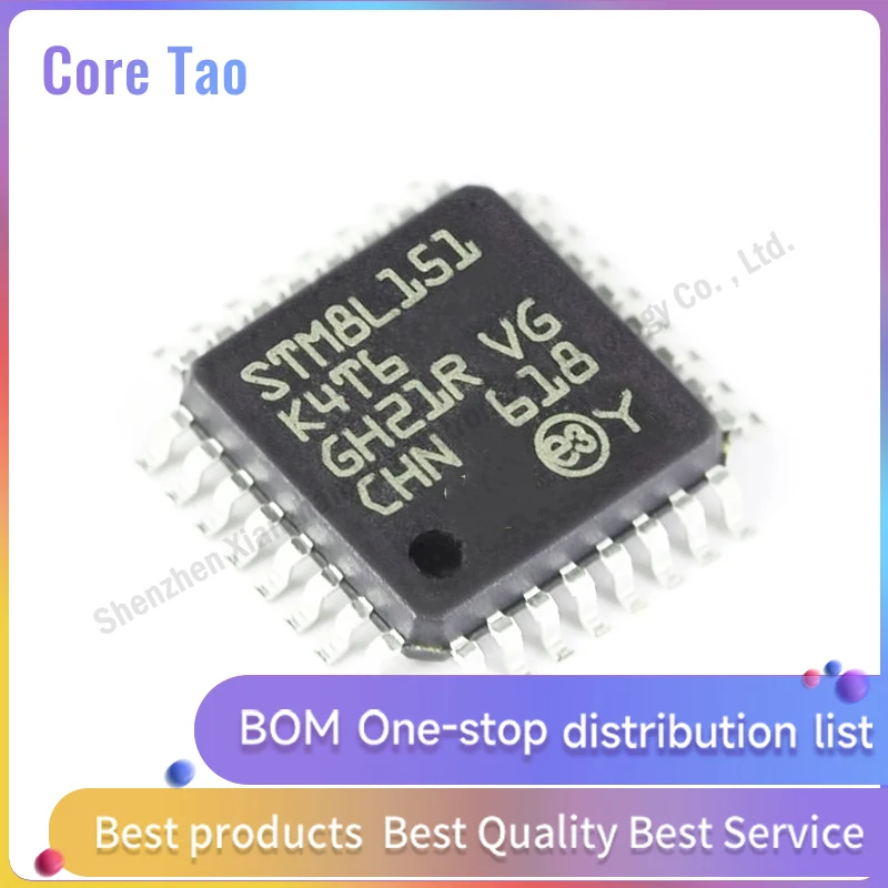 1PCS/LOT STM8L151K4T6 STM8L151 151K4T6 LQFP32 Microcontroller chips in stock