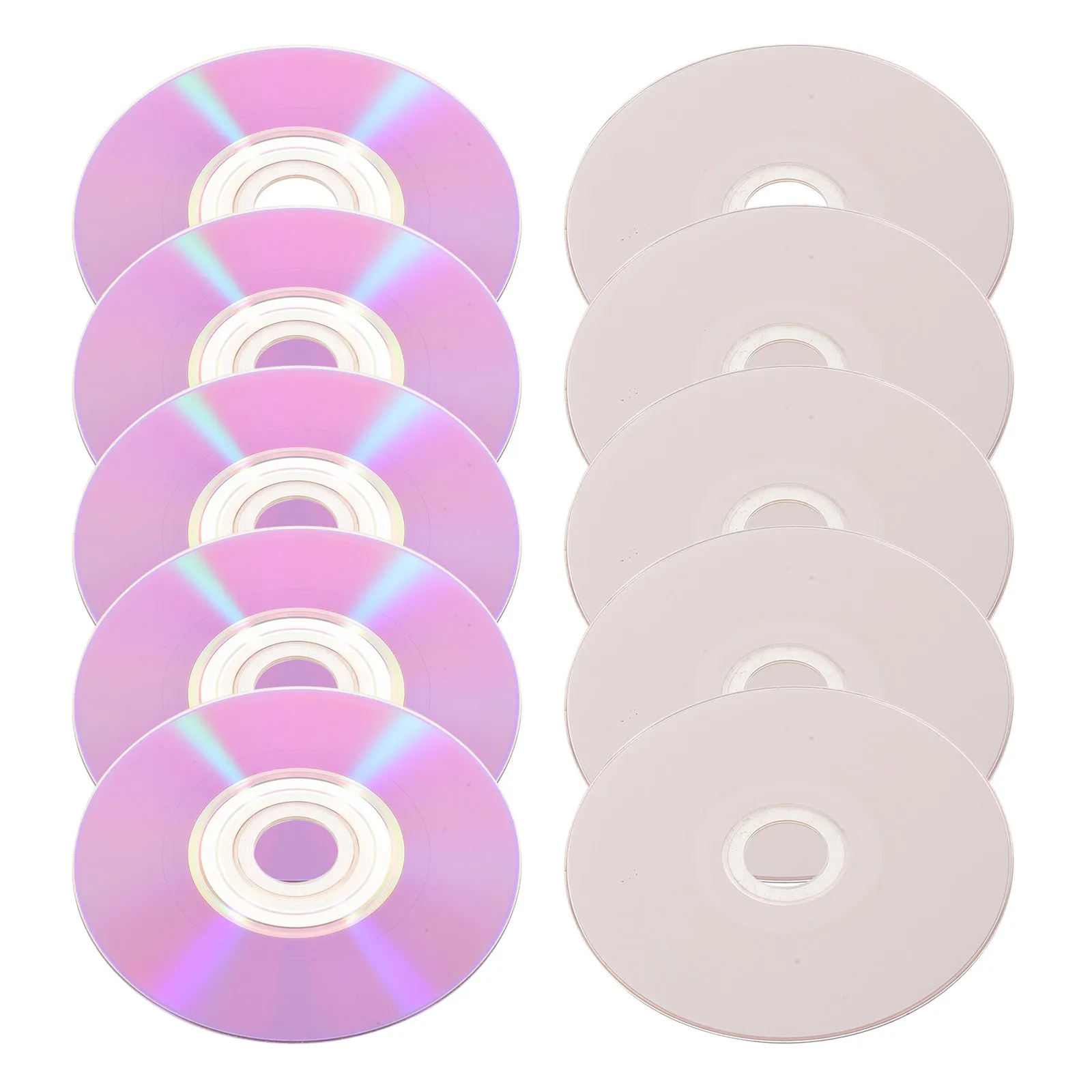 10 Pcs Blank Mini Dvd Disc 3 Inch1.4GB Blank Disc Cd Rw Disk Music Cds With Case Cd-rw Digital Audio Discs Cases Dvd Cdrw Decor