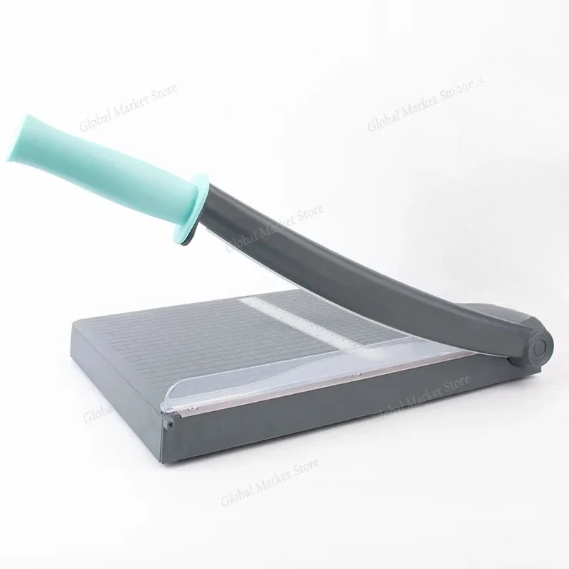 

Customized guillotine type paper cutter, A4 manganese steel blade, paper cutter, double scale,capable of cutting 16 sheets