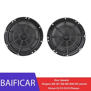 BAIFU BRAND NEW FRONT DOOR SOUND SOUND CAR AUDIO STEEL FOR PEUGEOT 206 307 308 408 3008 407 CITROEN C2 C3 C4 C5 PICASSO 10 Main Sales Sound Columns for Peugeot 206 - №5