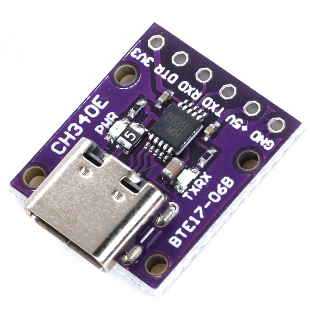 CH340N SOP8 USB Serial Converter - Mini USB to TTL Adapter for Arduino Pro Mini