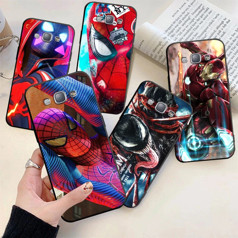 

Marvel Venom SpiderMan For Samsung Galaxy A9 A8 Star A9S A7 A6 A5 A3 Plus 2018 2017 2016 Silicone Soft Black Phone Case Fundas