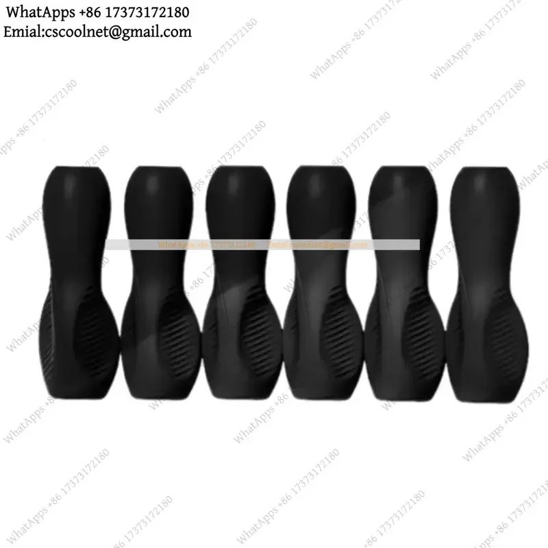6 Pack Ergonomic Pencil Grips Triangular Design with Finger Grooves Soft Non-Slip Silicone for Children Arthritis Handwriting