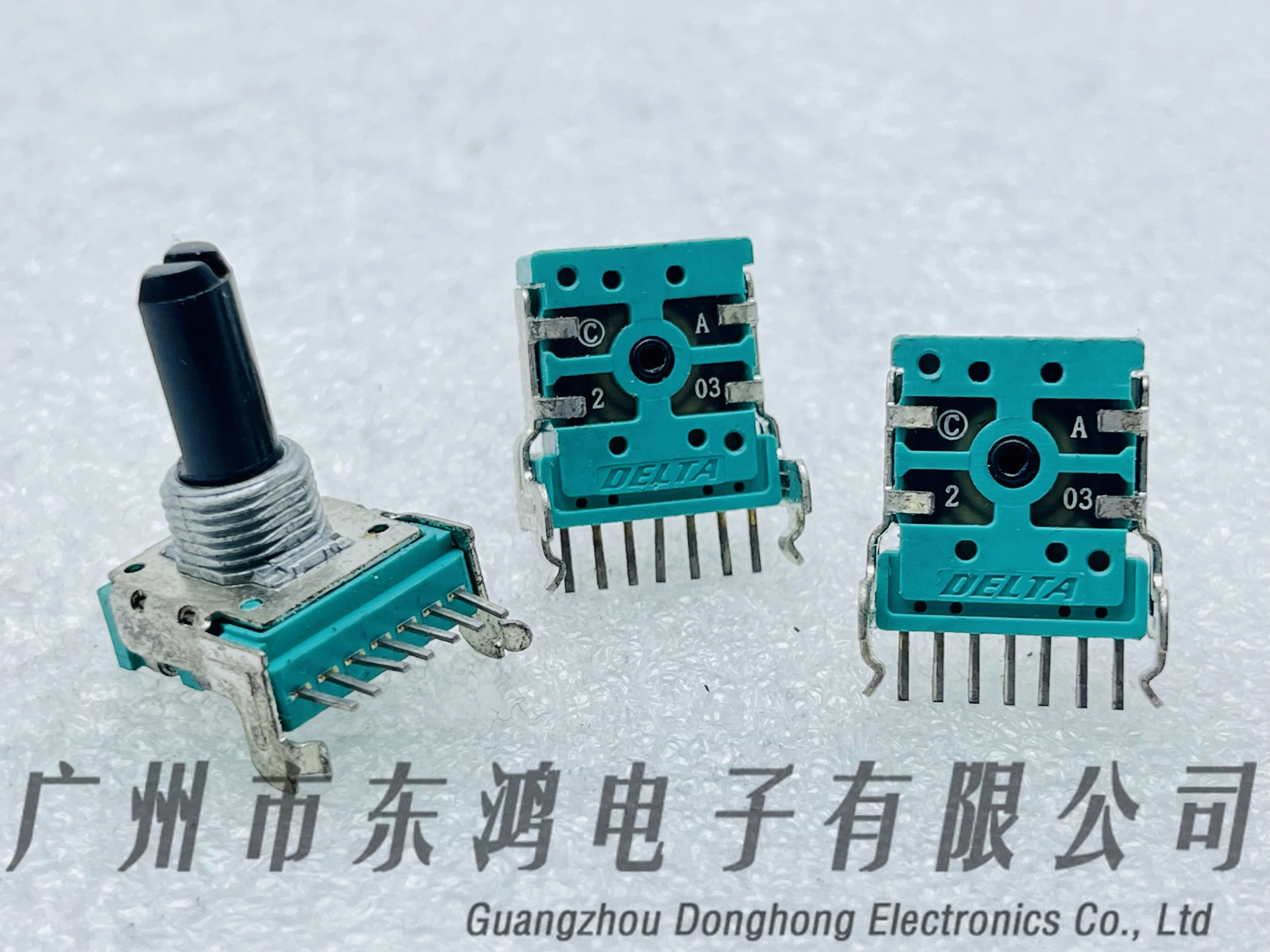 1PCS DELTA Emperor Peak R1431GOAH1 Dual connection with center positioning A20K Mixer Volume adjustment shaft length 18mm