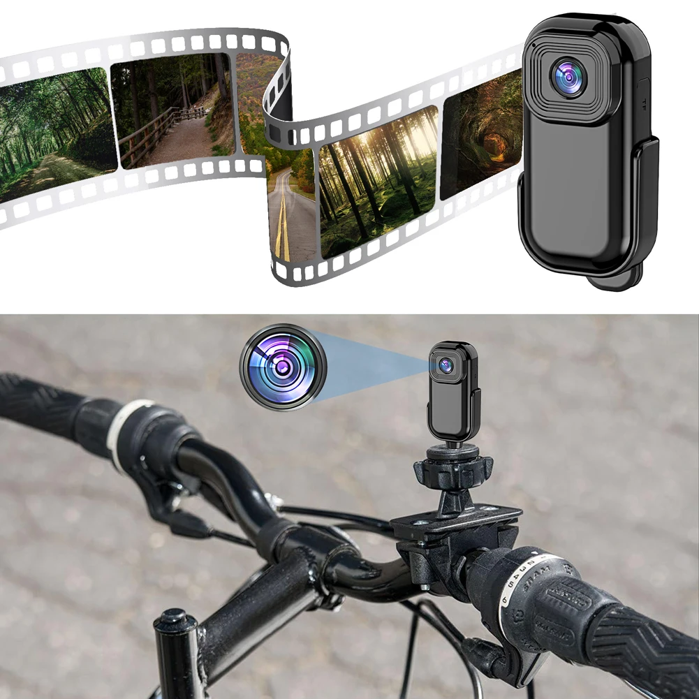 L11 HD 1080P WiFi Action Camera Sport DV WiFi Handheld Cycling Recorder 140° Wide Angle with Back Clip Law Enforcement VCR